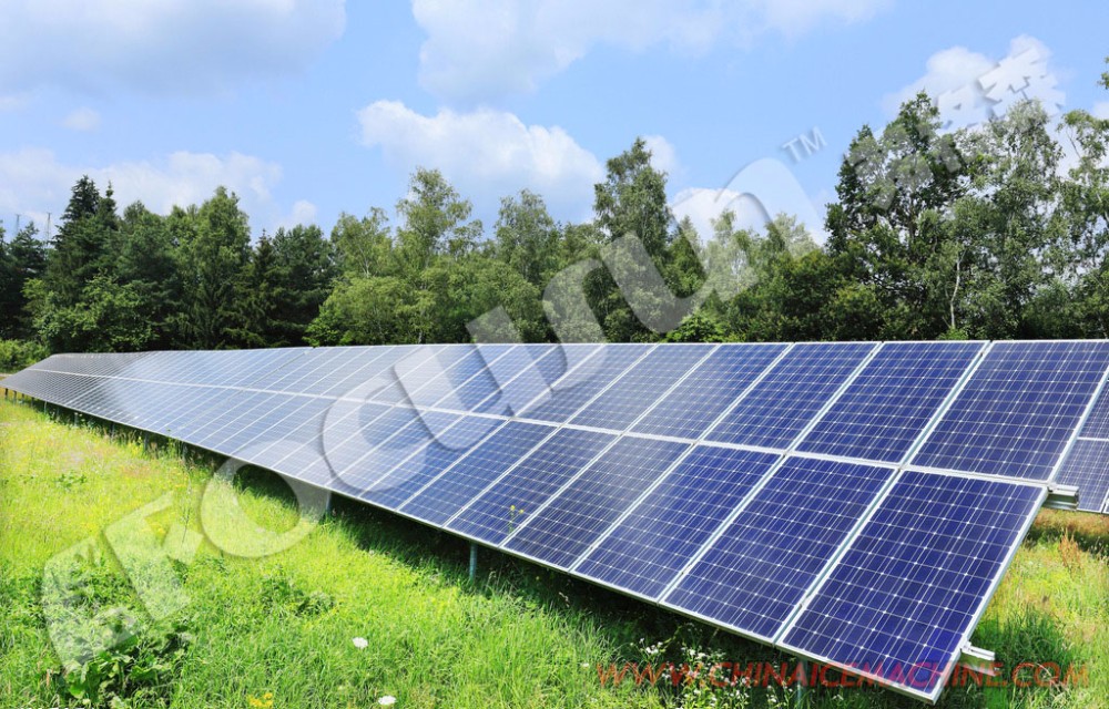 380V/3P/50HZ Voltage Solar Powered Refrigerator for Restaurant Fish Cold Storage Room