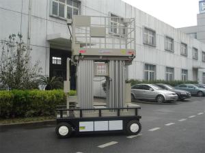 China 8m Self Propelled Hydraulic Aluminum Work Platform 400kg Loading For Two Men factory