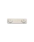 Strong ABS Magnetic Name Badge Holders with Steel Back Plate Fastener and 3M