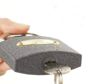 China Iron 40mm Keyed Alike Padlocks For Household Warehouse Door Rust Proof factory