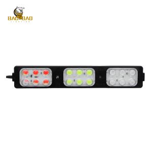 China Fancy Light Bar 18 LED Module Lamp Red Blue Flashing Bike Decoration factory