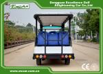 Aluminum Chassis Tourist Electric Sightseeing Bus With Dc System