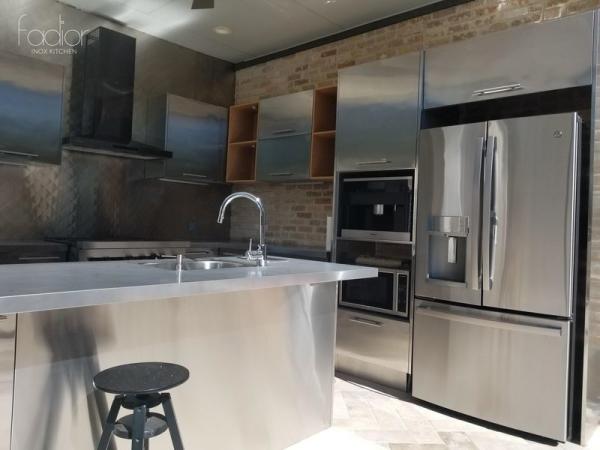 OEM Outdoor Kitchen Stainless Steel Sink Cabinet With Integrated Modern