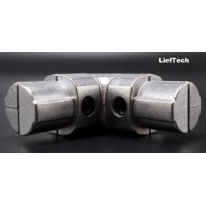 China Silver Aluminium Pipe Connectors Internal Aluminum Corner Connector on sale