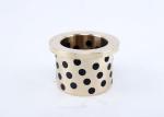 SNG71 Solid Lubricant Bearings , Brass Bushing Material Sleeve Bearing