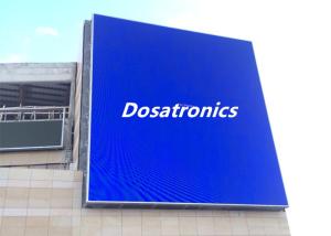 China LED Video Sign Huge P8mm Outdoor LED Screen Module With Steel Cabinet factory