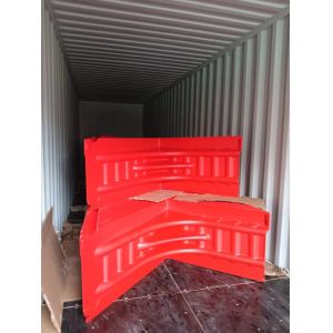 52cm Height ABS Material L-Shaped Flood Control Barrier Fence Connecting Water