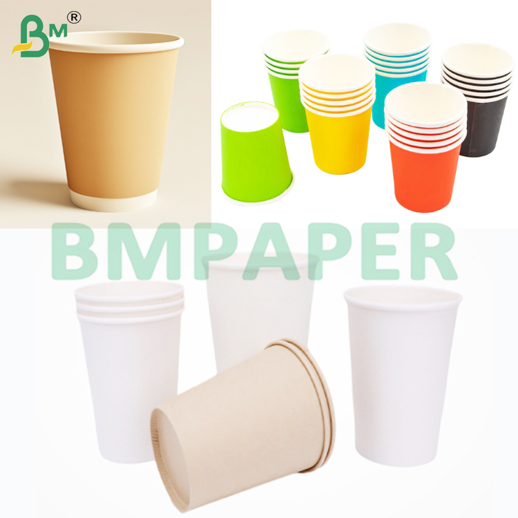 230+15gsm One Side PE Coated Leak-proof Cup Stock Paper Sheets