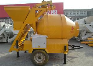 China Industrial Portable Concrete Mixer JZM Series Small Portable Ladder Hoist Concrete Mixer With Lift on sale
