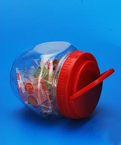 China 2020 new bottle plastic clear bucket with handles factory