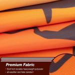 Orange 120x180cm Halloween Outdoor Flags Double Sided Printed