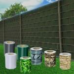 Garden Protection 450gsm PVC Fence Strip Fabric Screen Tarpaulin PVC Strip Fence