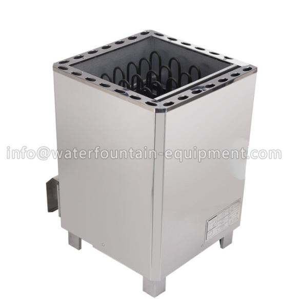 Ground - Mounted Stainless Steel Sauna Heater , Commercial Use Portable Sauna
