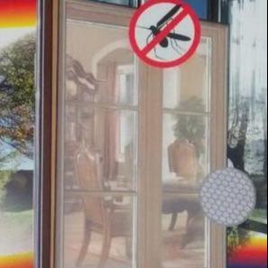 China Black White Grey Window Mosquito Net DIY Window Screen Kit 20gsm 130x150cm factory