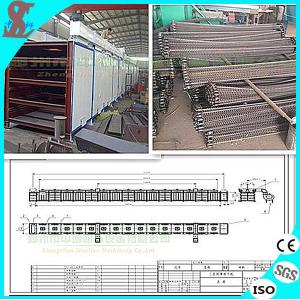 China High Efficiency Charcoal Briquettes Belt Dryer Machine with Large Capacity on sale