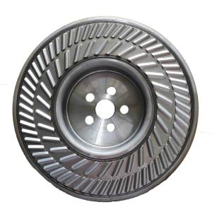 China Commercial vehicle engine viscous vibration damper Dongfeng DD175 large Engine Parts factory