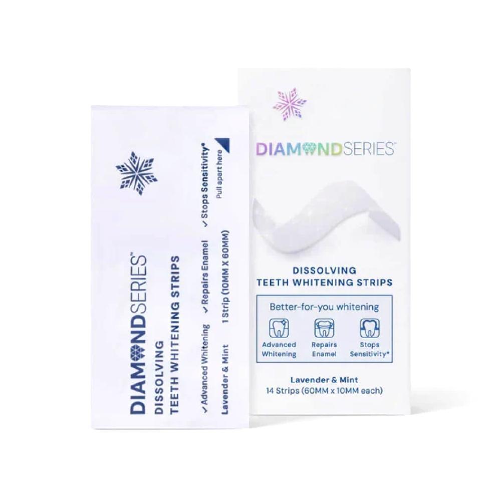 China Diamond Dissolving Teeth Whitening Strips With Hydroxyapatite Gentle 14 Ct factory