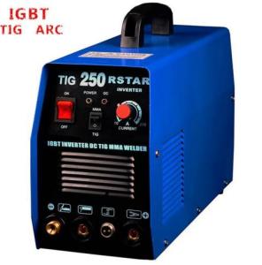 China Blue Color Tungsten Inert Gas Welding Machine , IGBT AC DC Welding Machine factory