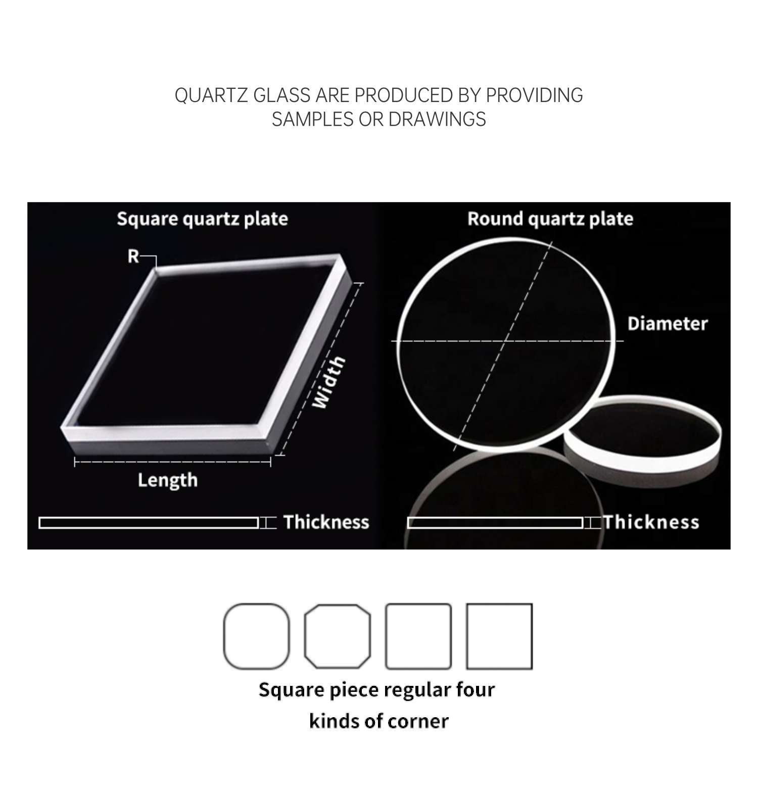 Ultra White Low Iron Glass Cut To Size Small Size Polished edge