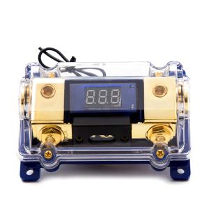 China 1 In 1 Out Car Audio Cable Power Fuse Holder Grounding Distribution Terminal Block LED factory