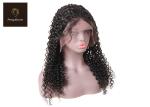 Fluffy 20inch 100 Real Human Hair Wigs Deep Wave 4x4 Closure Wig