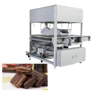 China Chocolate Bar 500kg/H 1200mm Mini Chocolate Enrober on sale
