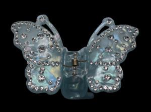 China Butterfly Acrylic Acetate Hair Claw Perfect for Various Occasions Long-lasting factory