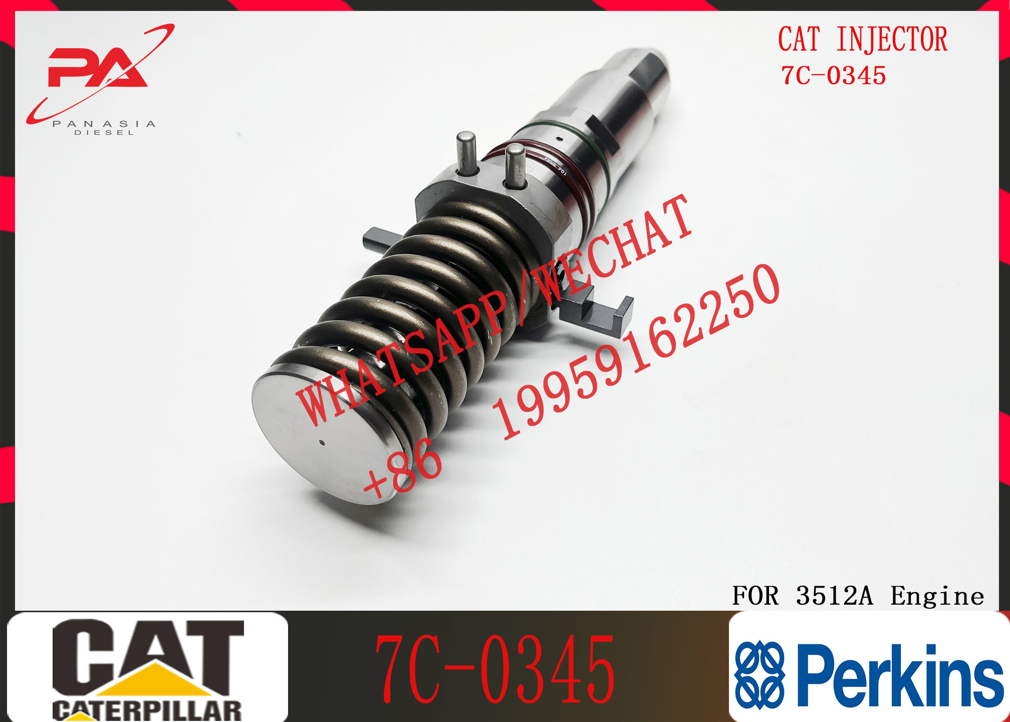 Fuel Injector Assembly 0R-8338 7E6408 9Y3773 6L4357 6L4360 111-3718 224-9090 7E-6408For Caterpillar
