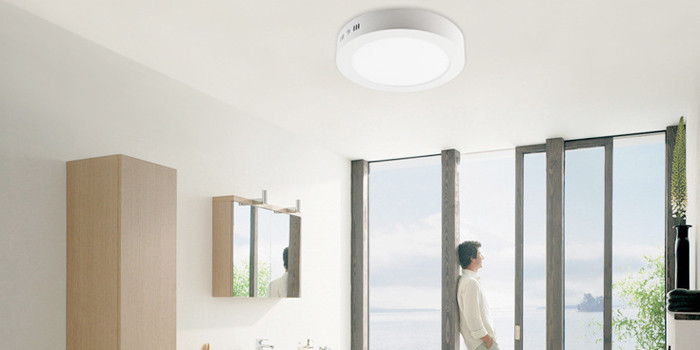 Ultra Thin Surface Mounted Led Panel Light / SMD 2835 Led Panel Lamp