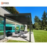 Weather Resistant Modern Aluminum Pergola Adjustable Outdoor Gazebo Kits