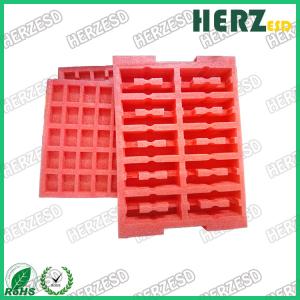 China ESD Conductive High Density Antistatic Packing Foam EPE Pink Foam In Shape on sale
