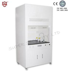 China Chemistry Steel Exhaust Fume Hood Motor Control Adjustable Speed factory