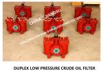 MARINE LOW-PRESSURE CRUDE OIL FILTER, MARINE DUPLEX LOW-PRESSURE CRUDE OIL