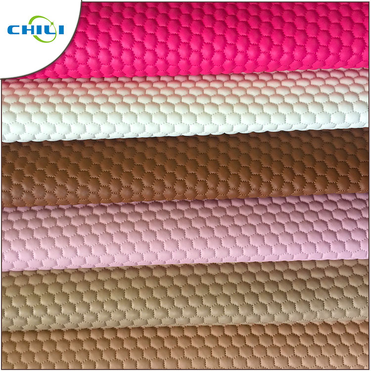 factory suppliers pu embroidered shoe leather