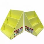 Retail Store Cardboard Countertop Displays Supermarket For Snack