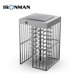 China Semi Auto Full Height Turnstile Gate 110V 50Hz 30-40 Persons/Minute factory