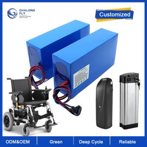 China LiFePO4 Lithium Battery OEM ODM 36V 60V 72V 96V Lithium Battery Packs 40AH 60AH 80AH 120AH For E-Scooter/Bike/Wheelchair factory