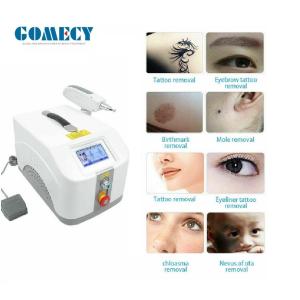 China 1000W Portable Nd YAG Laser Tattoo Removal Machine With Touchable Screen factory