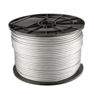 China Steel Grade AiSi Standard Galvanized Steel Strand Steel Wire Cable 1.2mm 2mm 1*7 1*19 factory