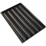 Non Stick Perforated Aluminium Baking Tray French Long Bread Baking Mold Pan