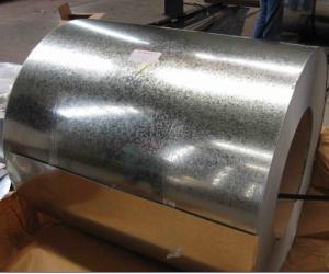 China DX51 SPCC 0.3mm Grade For Boiler Plate Hot Dip Zinc Coated Steel factory
