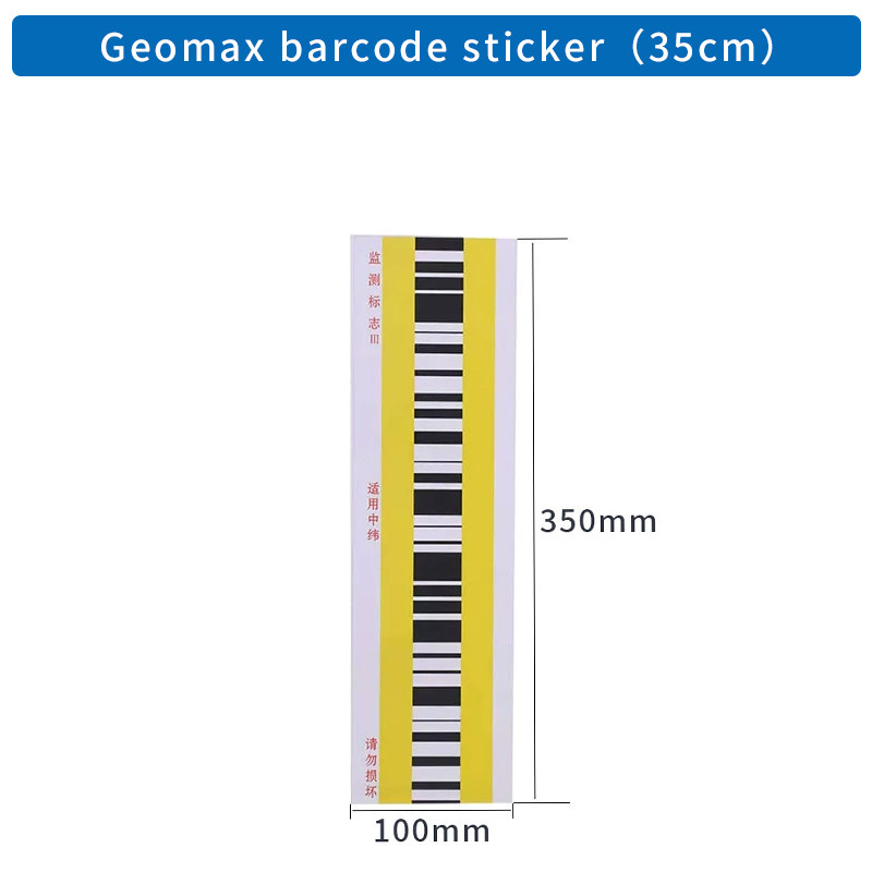 5PCS SETTLEMENT OBSERVATION BAR CODE STICKER FOR LEI-CA SOKK IA TRIMBLE FOIF DIGITAL LEVEL SURVEYING