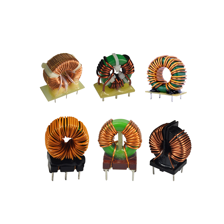 Custom High Current and Power Copper Wire Ring Inductor PFC Choke Coil Inductors 22uH 10A 10uH 12A 20A Toroidal Inductor