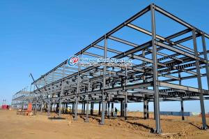 China Versatile Prefab Metal Structures Steel Structure Building Commercial Office factory