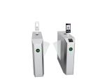 SUS 304 Acrylic Wing Flap Barrier Turnstile Gate Anti Breakthrough