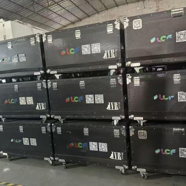 7.8 Inch Outdoor Rental LED Screen Lianchengfa LTX-S Series Transparent Screen