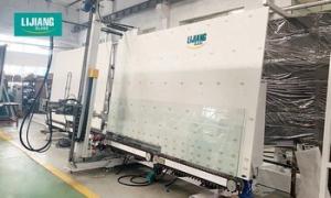 China Automatic Vertical Double Glazing Sealing Machine Double Glazing Glass Machine factory