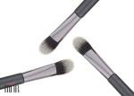 Natural Gray Small Powder Foundation Makeup Brushes Custom Cosmetic Tool