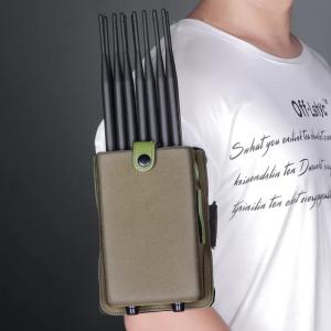 China 28 Bands Handheld Cell Phone Jammer WIFI GPS UHF VHF 315 433 12 Months Warranty factory