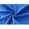 Buy cheap 200GSM Embossed Velvet Fabric / Sofa Polyester Velvet Upholstery Fabric Prussian from wholesalers